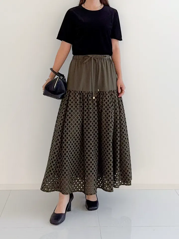 GRACE CONTINENTAL 古川温子 コーディネート画像