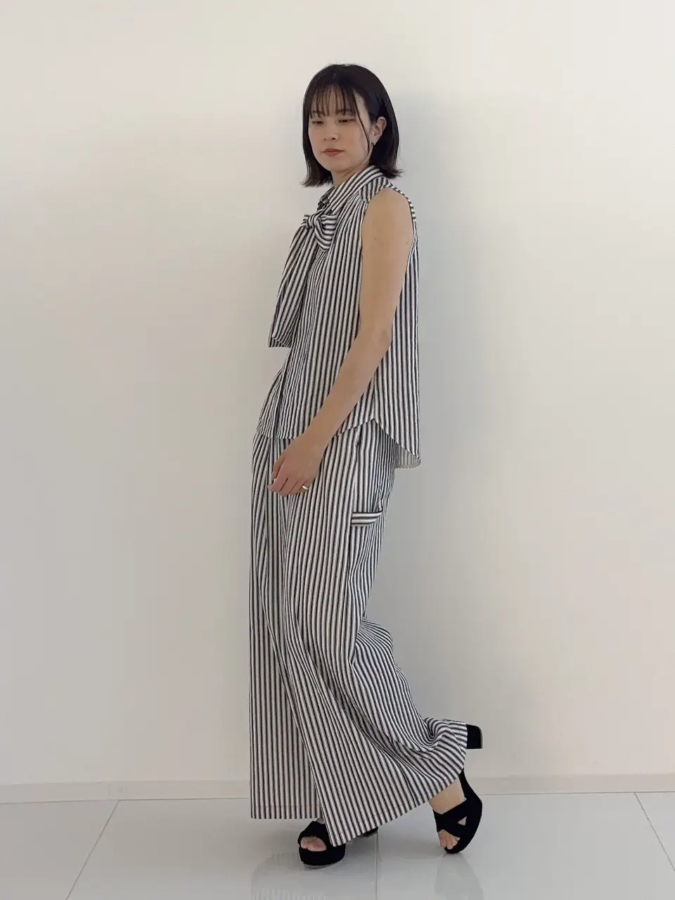 GRACE CONTINENTAL Hikaru Okada コーディネート画像