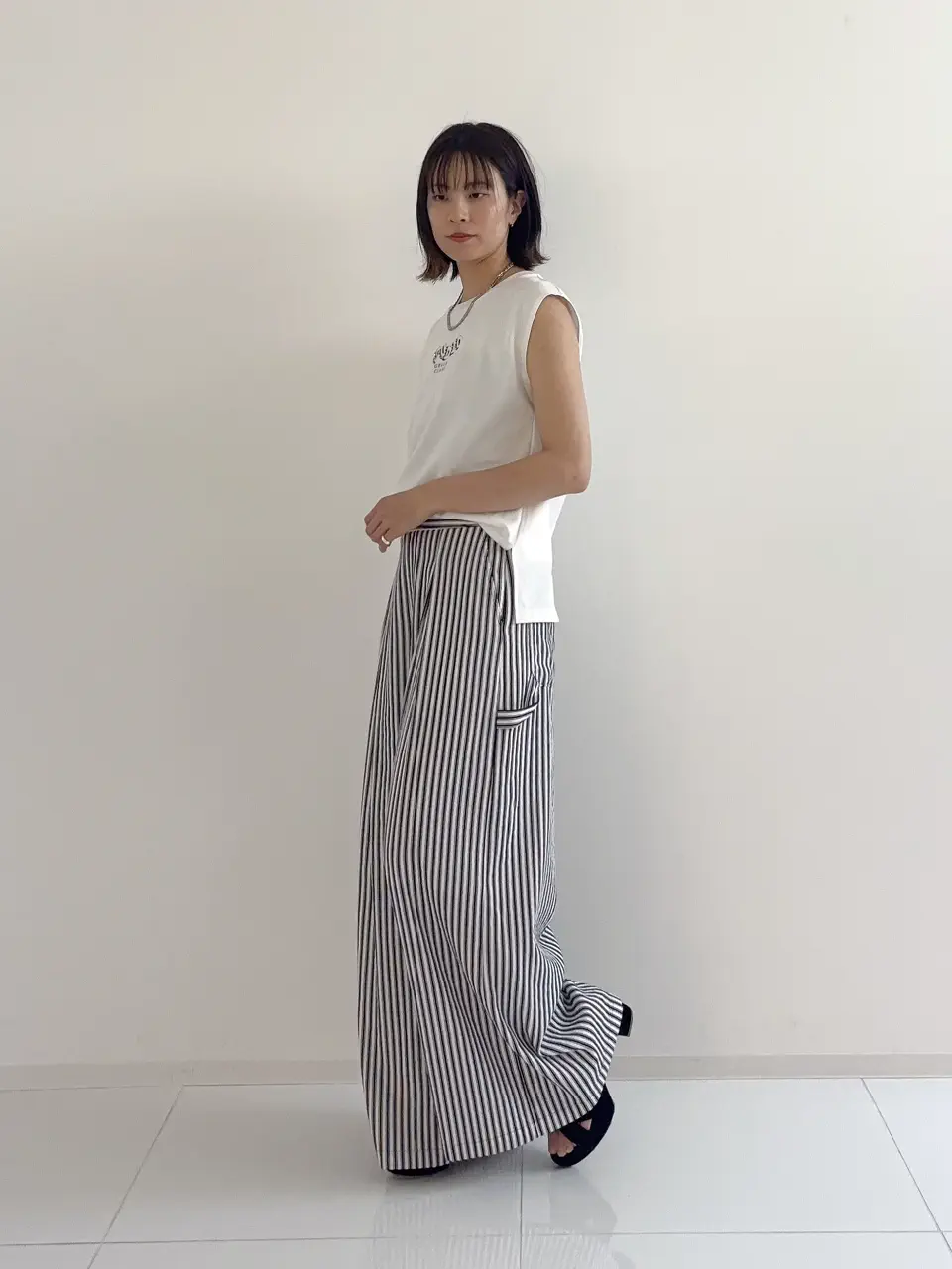GRACE CONTINENTAL Hikaru Okada コーディネート画像