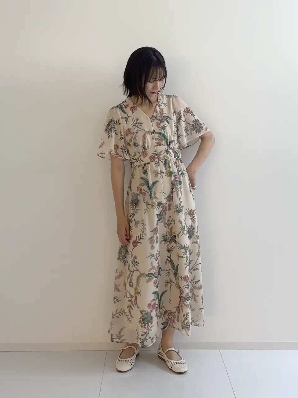 GRACE CONTINENTAL Hikaru Okada コーディネート画像