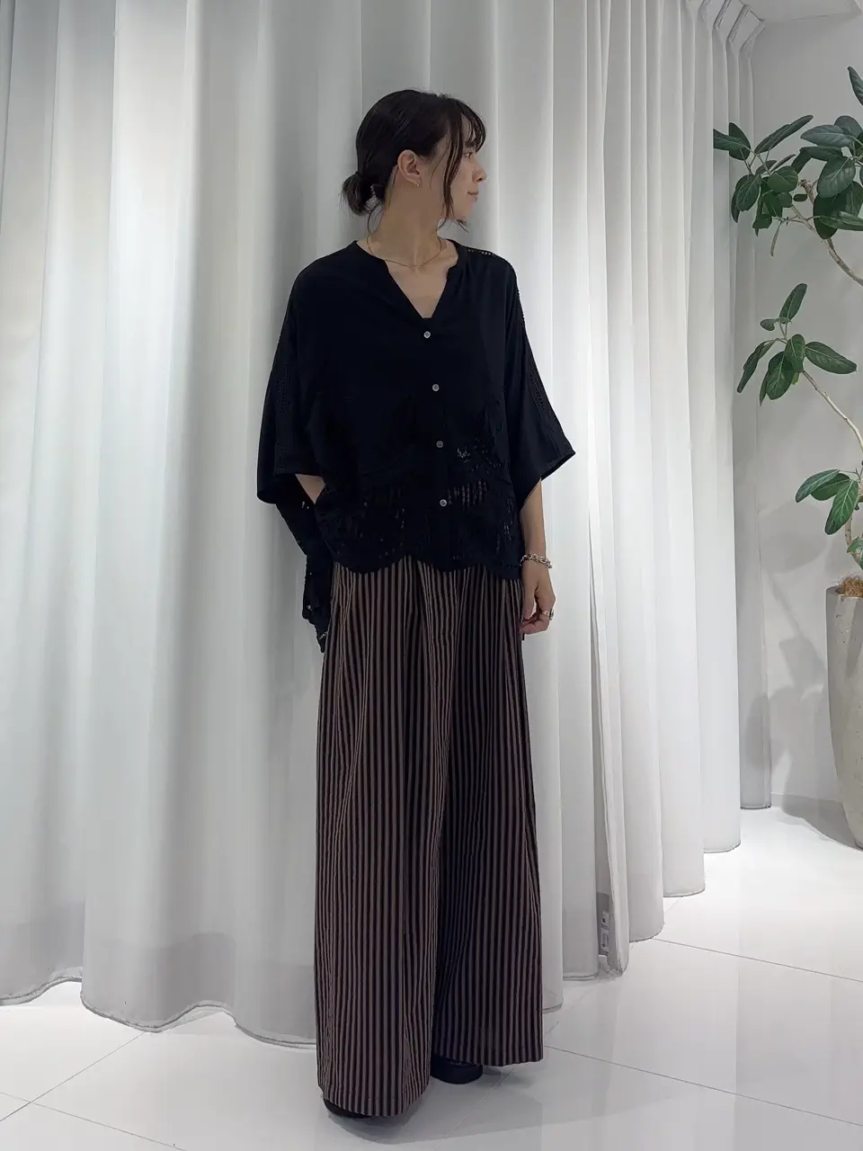 GRACE CONTINENTAL Hikaru Okada コーディネート画像