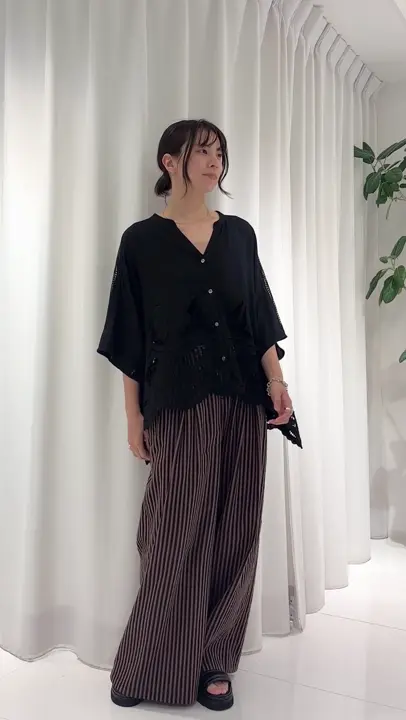 GRACE CONTINENTAL Hikaru Okada コーディネート画像