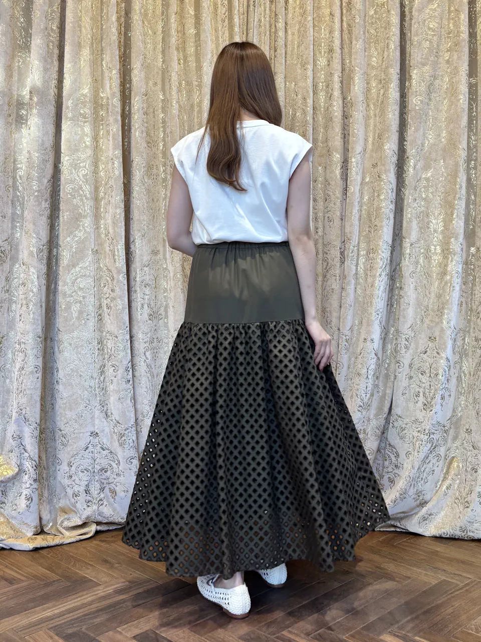 GRACE CONTINENTAL miyuki adachi コーディネート画像