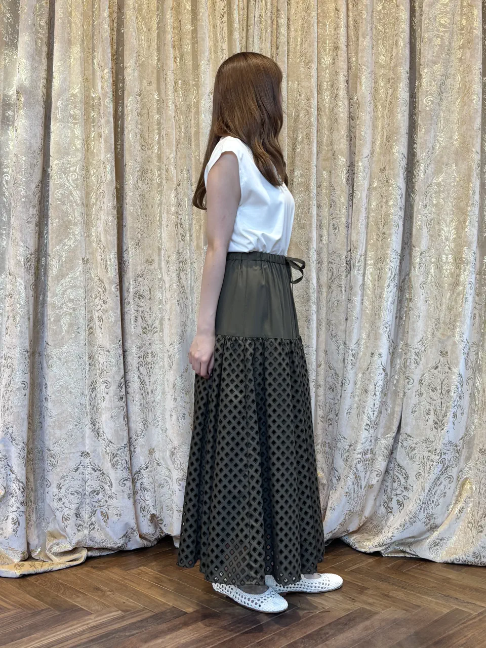 GRACE CONTINENTAL miyuki adachi コーディネート画像