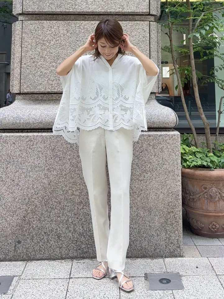 GRACE CONTINENTAL yukimi yonee コーディネート画像