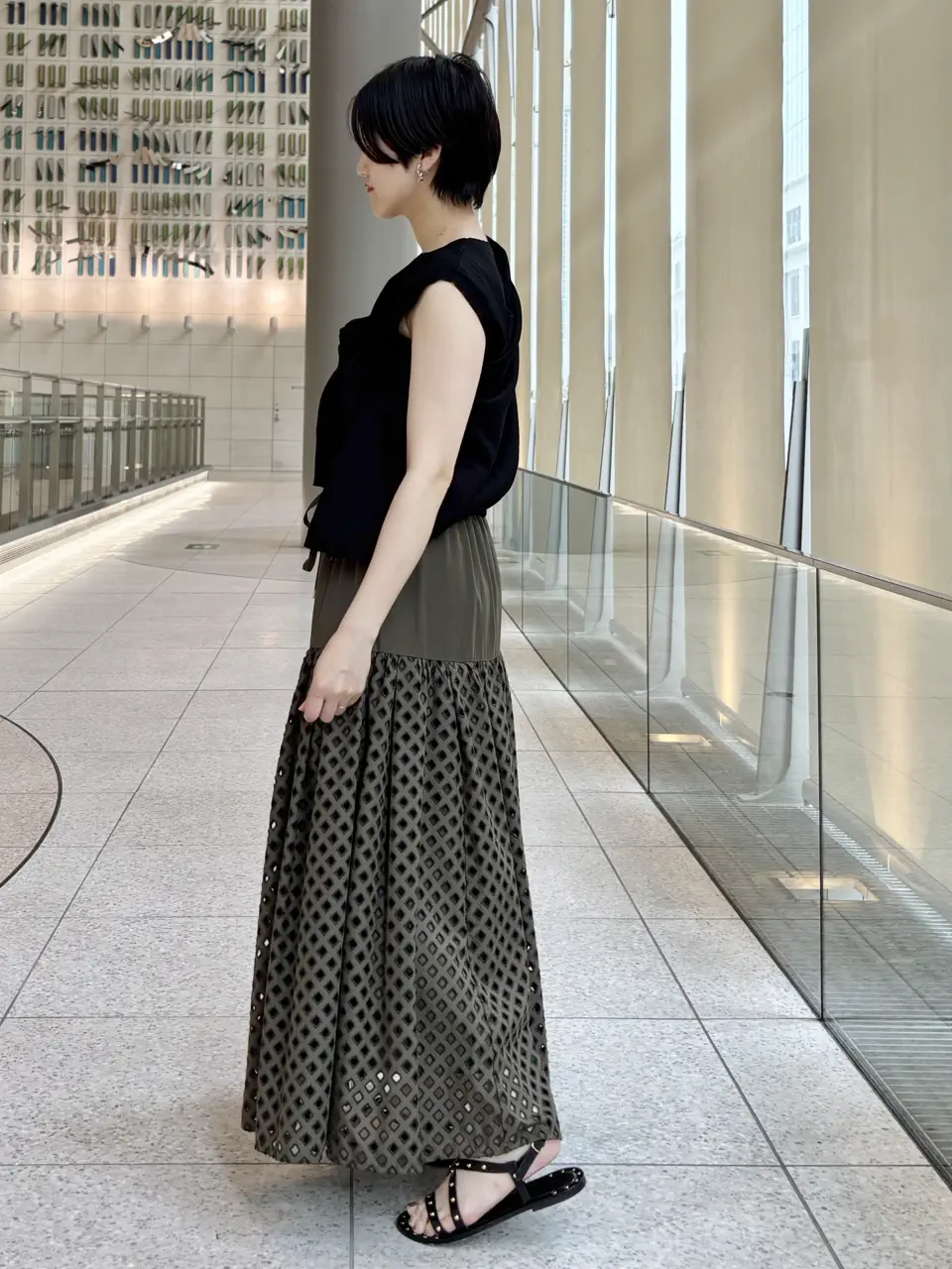 GRACE CONTINENTAL A.FUKUDA コーディネート画像