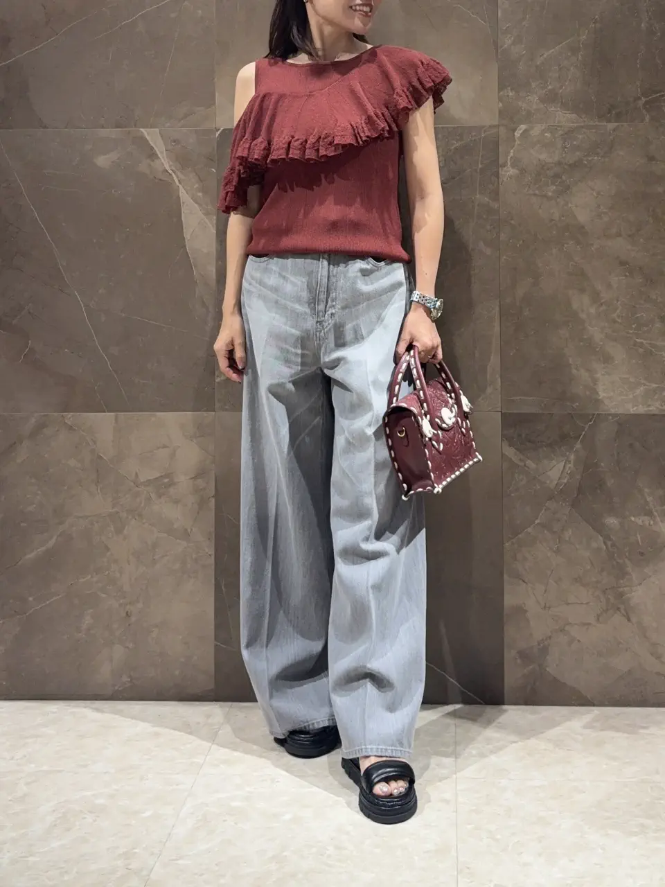 GRACE CONTINENTAL 穐山　香織 コーディネート画像