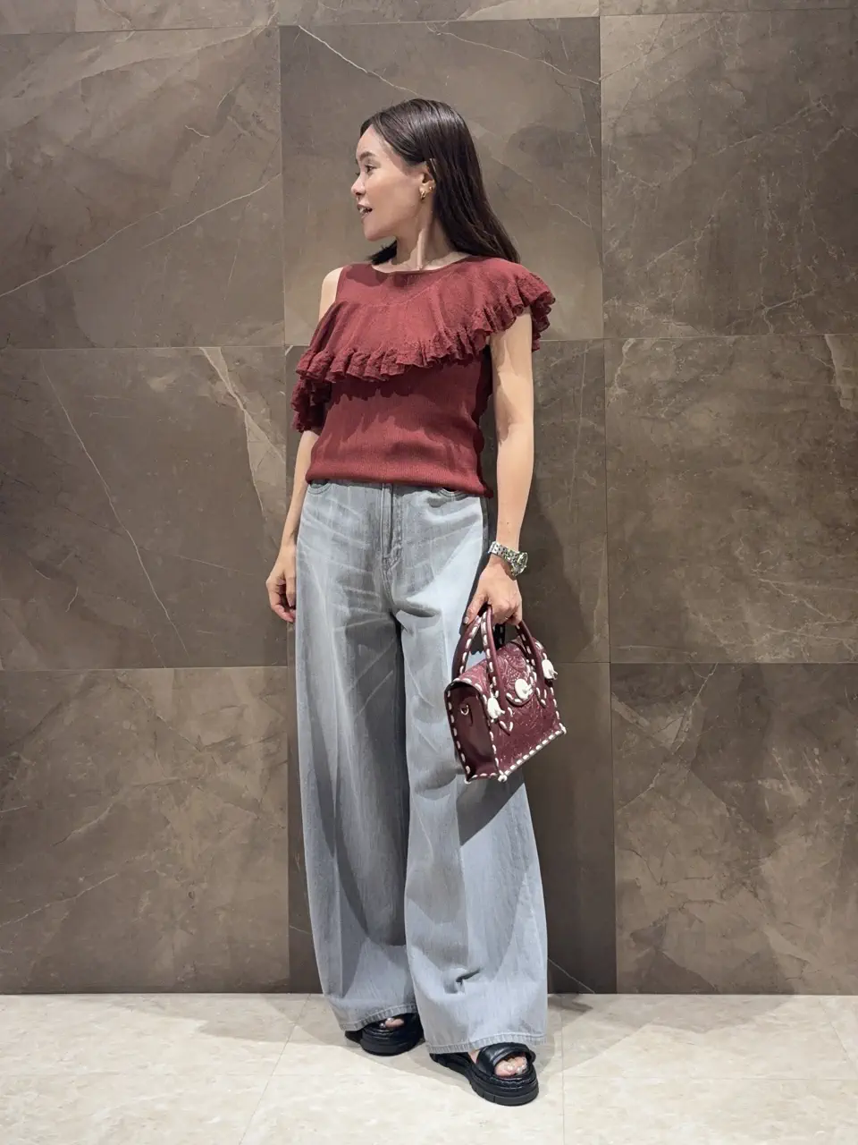 GRACE CONTINENTAL 穐山　香織 コーディネート画像