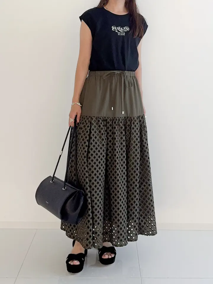 GRACE CONTINENTAL 古川温子 コーディネート画像