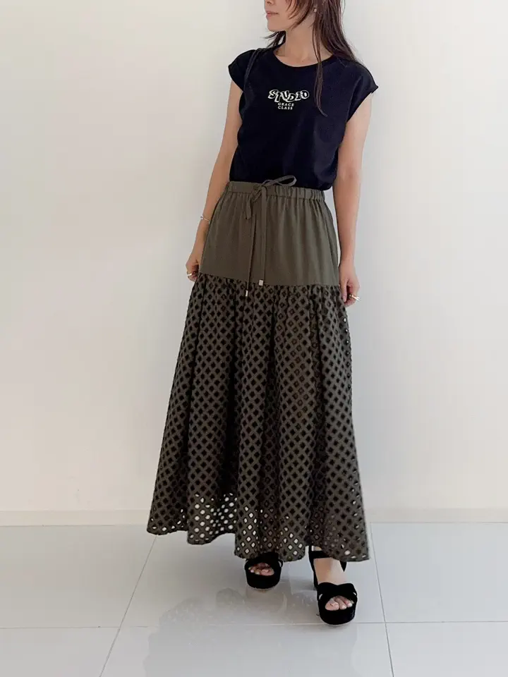 GRACE CONTINENTAL 古川温子 コーディネート画像