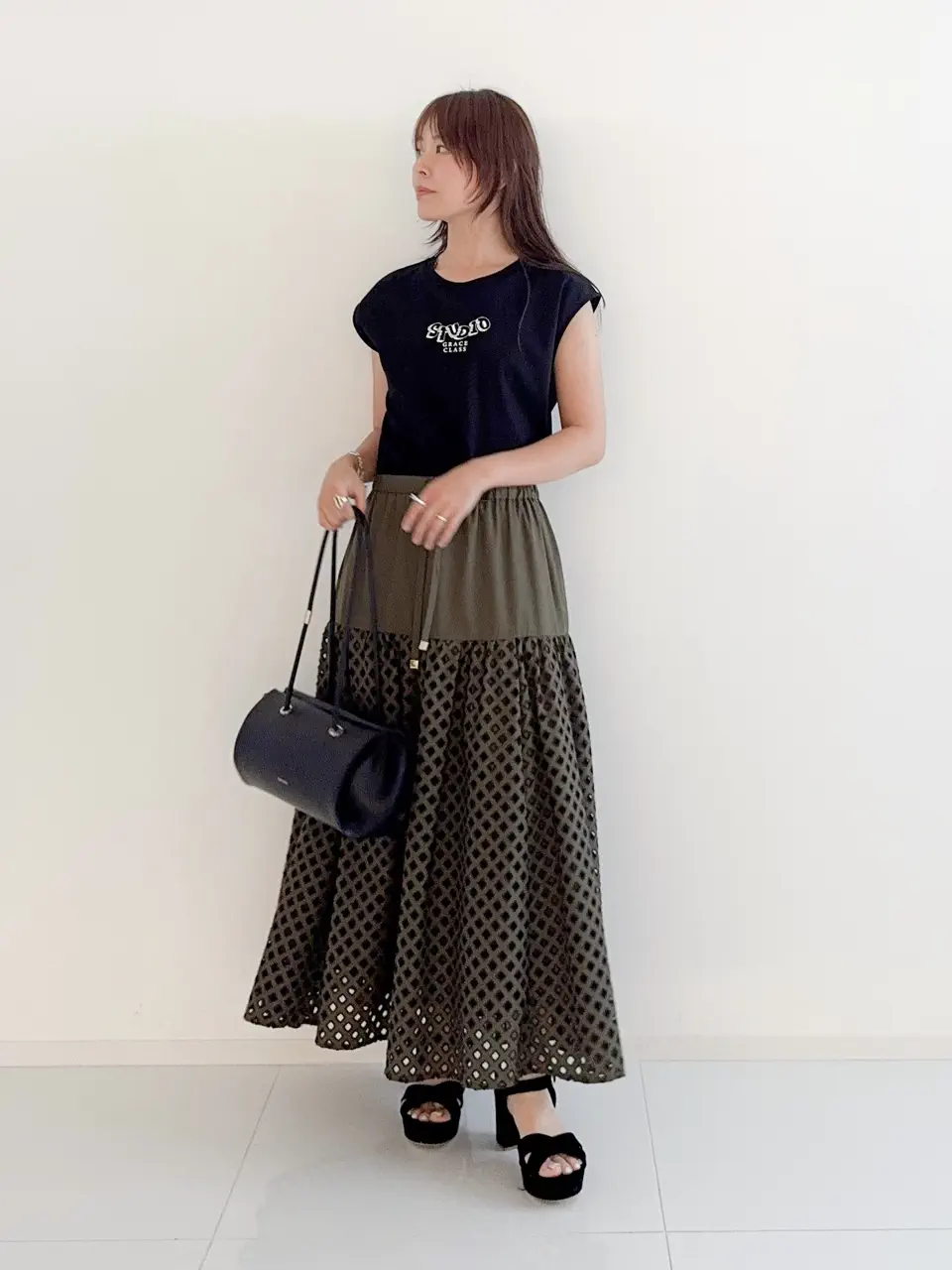 GRACE CONTINENTAL 古川温子 コーディネート画像