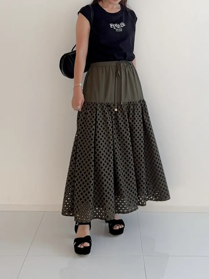 GRACE CONTINENTAL 古川温子 コーディネート画像