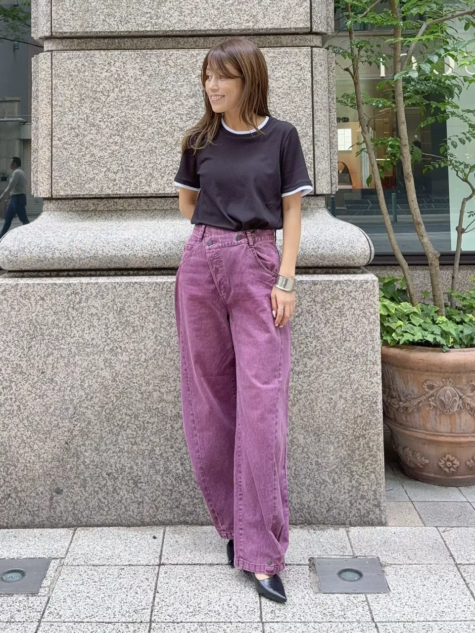 GRACE CONTINENTAL yukimi yonee コーディネート画像