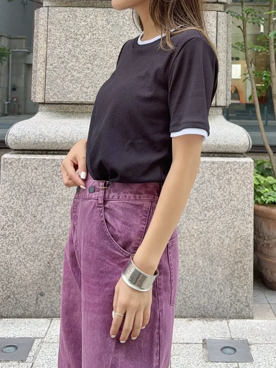 GRACE CONTINENTAL yukimi yonee コーディネート画像