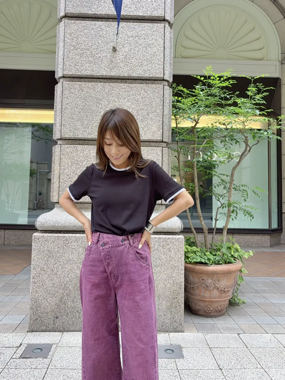 GRACE CONTINENTAL yukimi yonee コーディネート画像