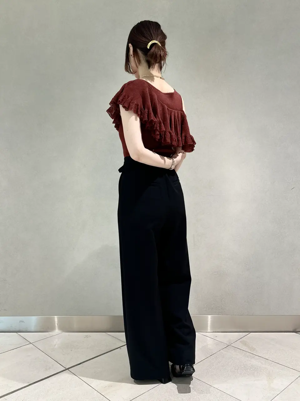 GRACE CONTINENTAL Kogane. コーディネート画像