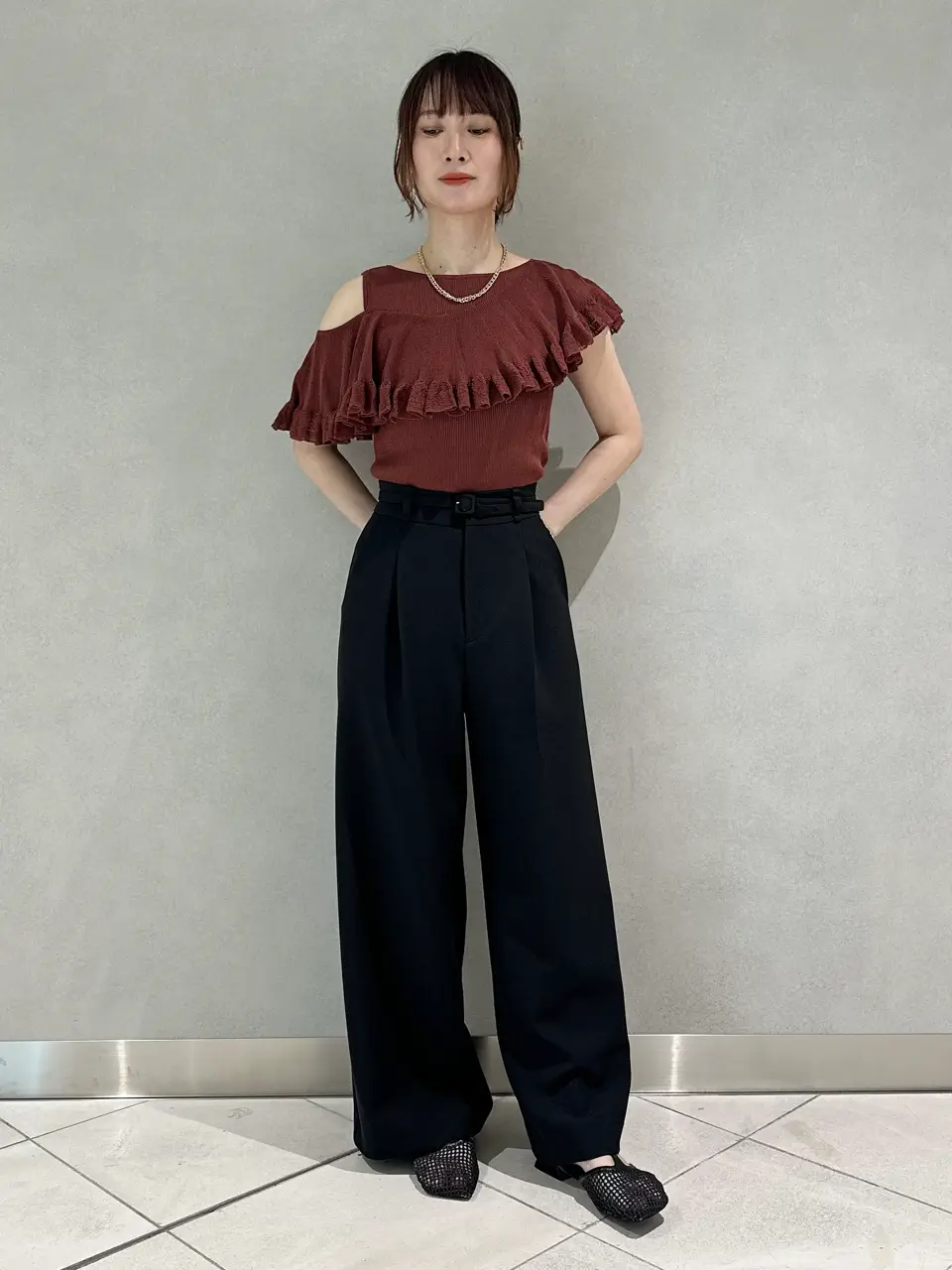 GRACE CONTINENTAL Kogane. コーディネート画像