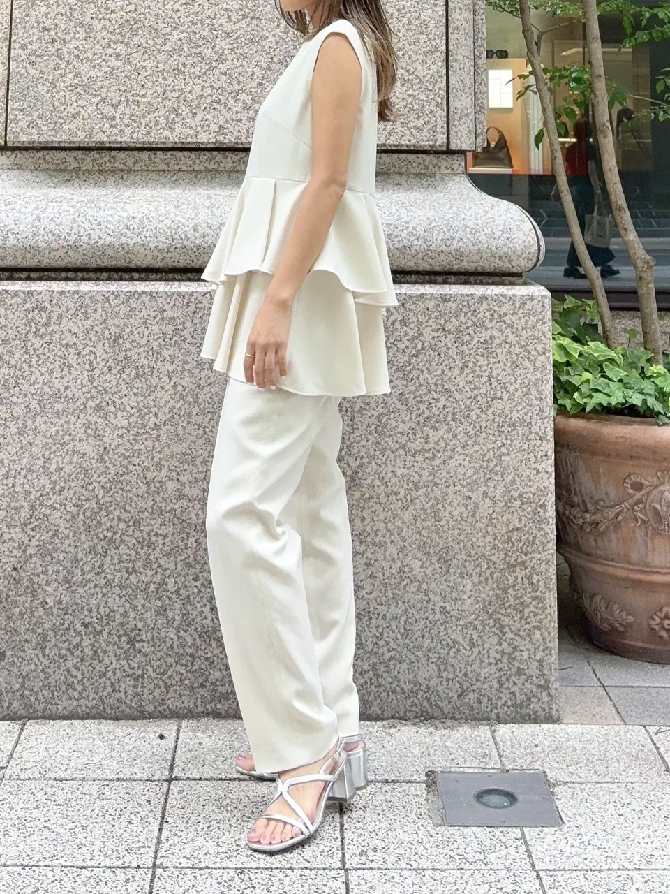 GRACE CONTINENTAL yukimi yonee コーディネート画像