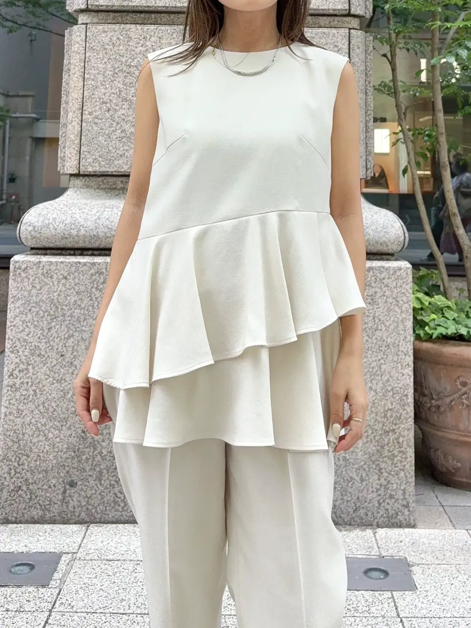 GRACE CONTINENTAL yukimi yonee コーディネート画像
