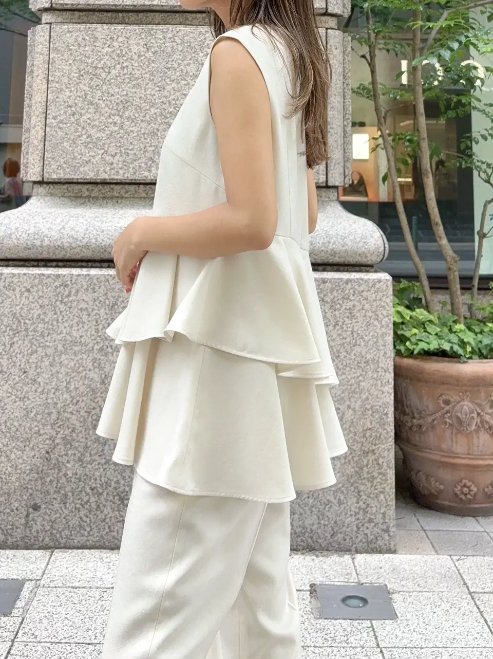 GRACE CONTINENTAL yukimi yonee コーディネート画像