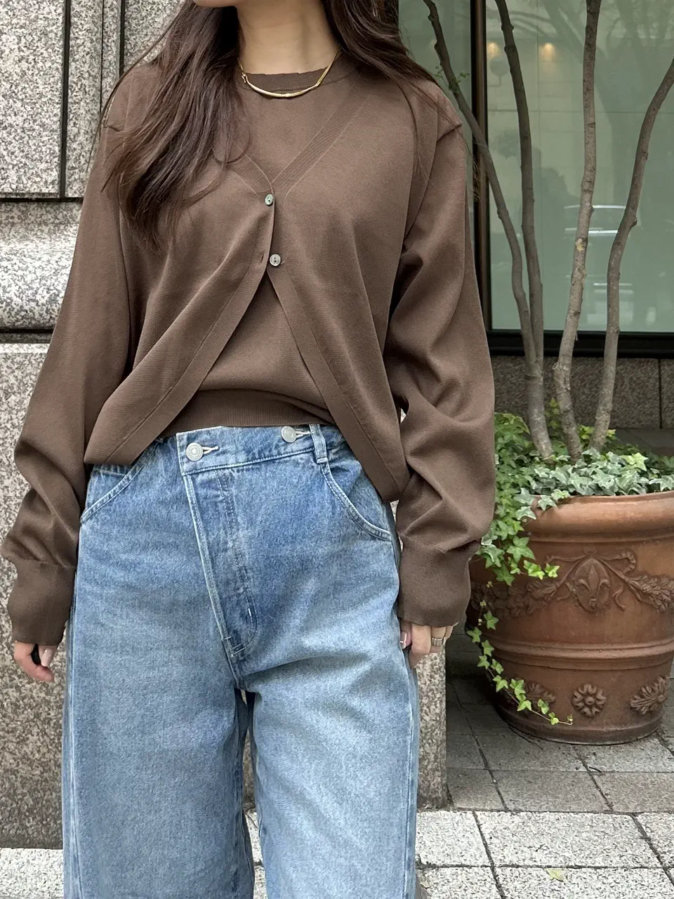 GRACE CONTINENTAL ERINA KATO コーディネート画像