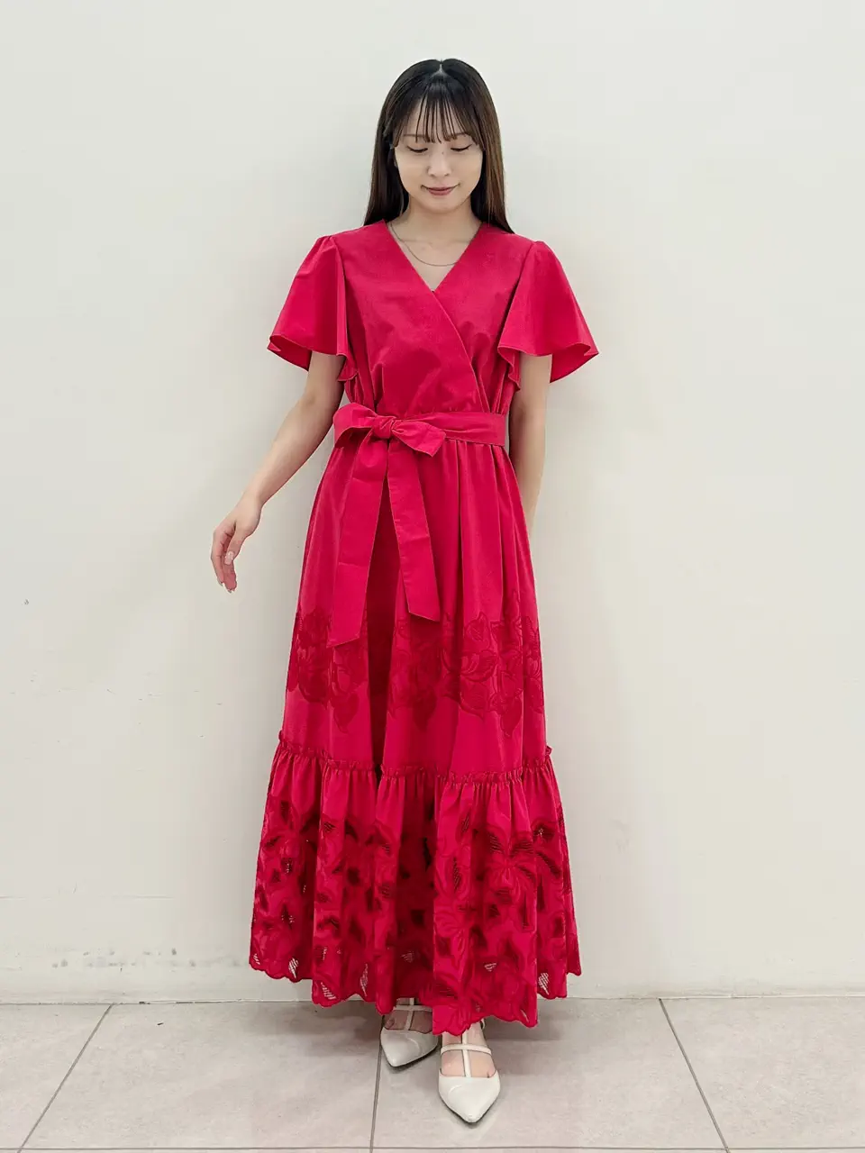 GRACE CONTINENTAL Miu Akamatsu コーディネート画像