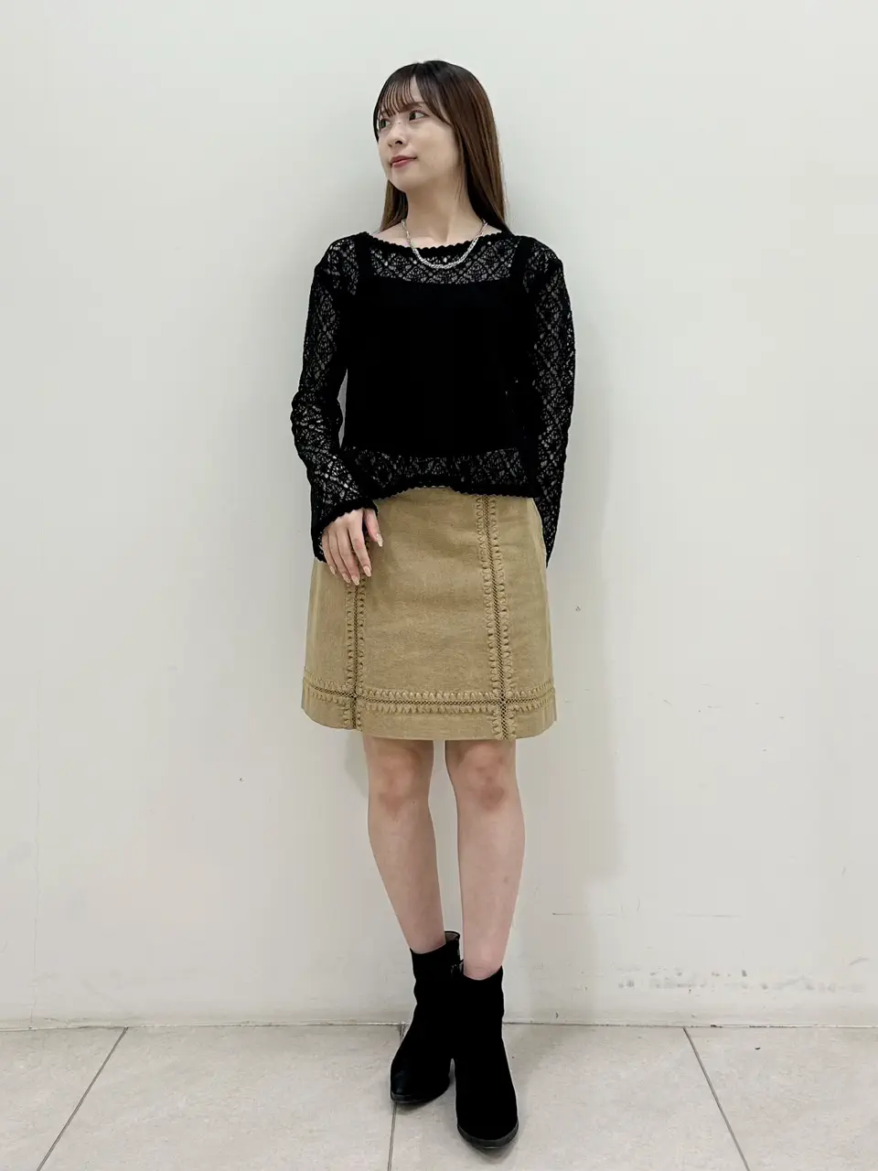 GRACE CONTINENTAL Miu Akamatsu コーディネート画像