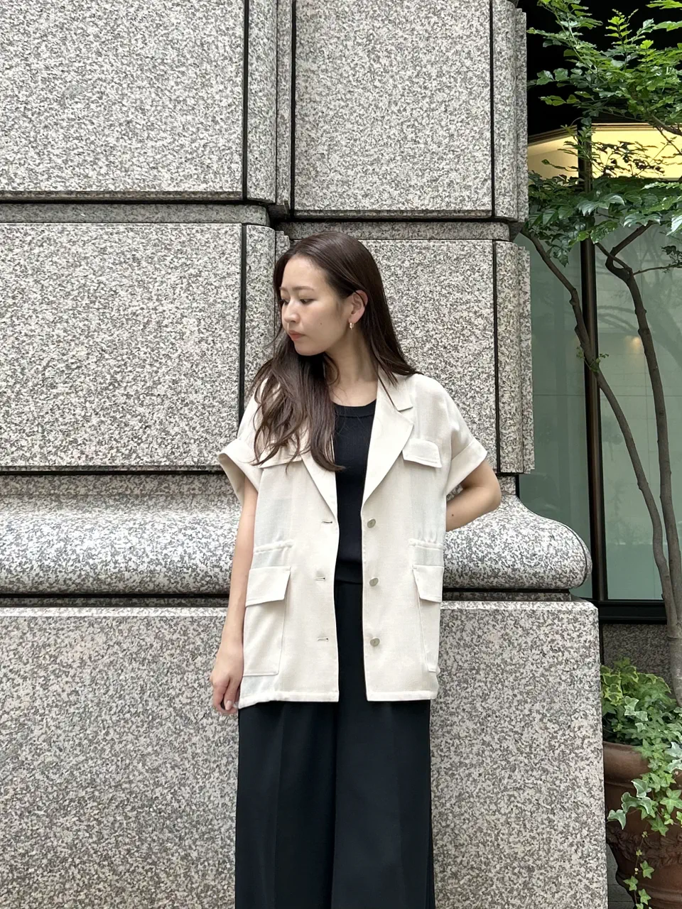 GRACE CONTINENTAL ERINA KATO コーディネート画像