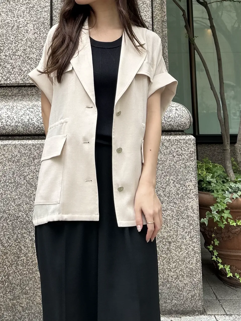 GRACE CONTINENTAL ERINA KATO コーディネート画像