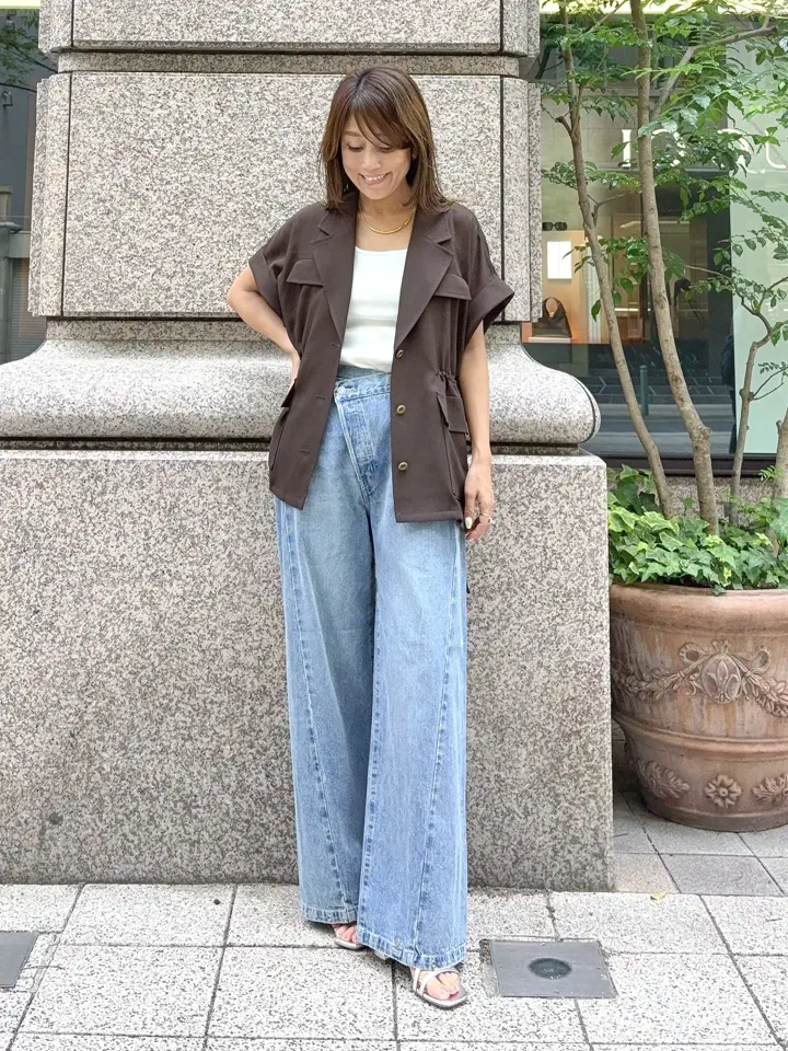 GRACE CONTINENTAL yukimi yonee コーディネート画像