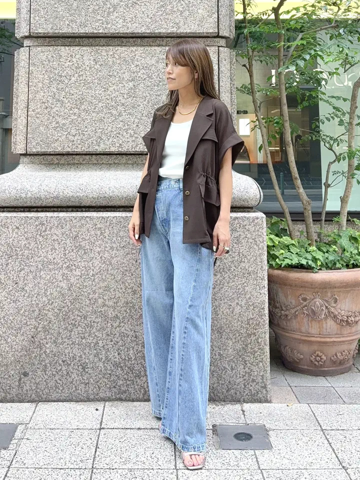 GRACE CONTINENTAL yukimi yonee コーディネート画像