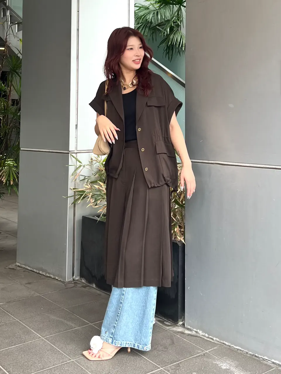 GRACE CONTINENTAL NORIA コーディネート画像