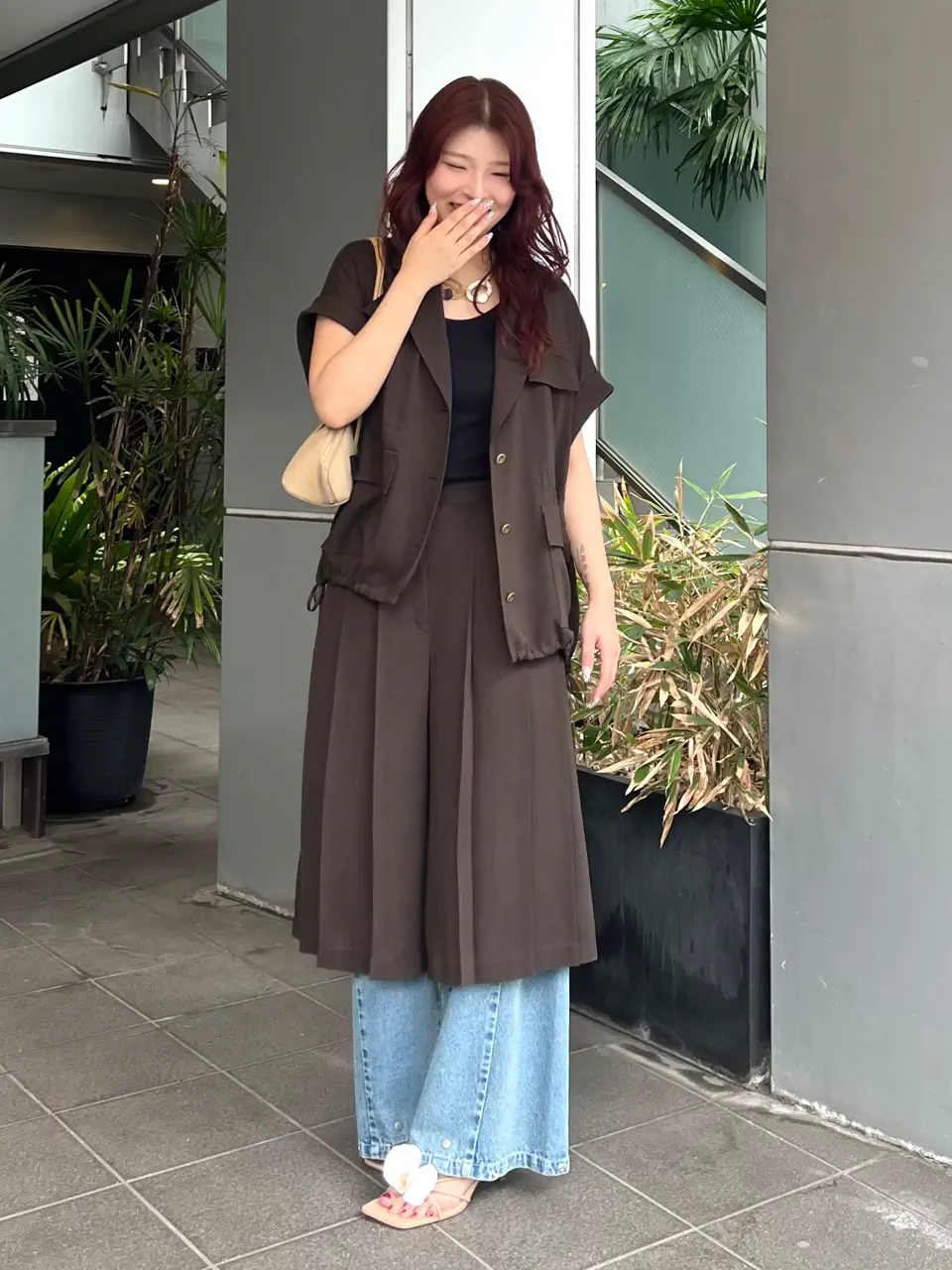 GRACE CONTINENTAL NORIA コーディネート画像