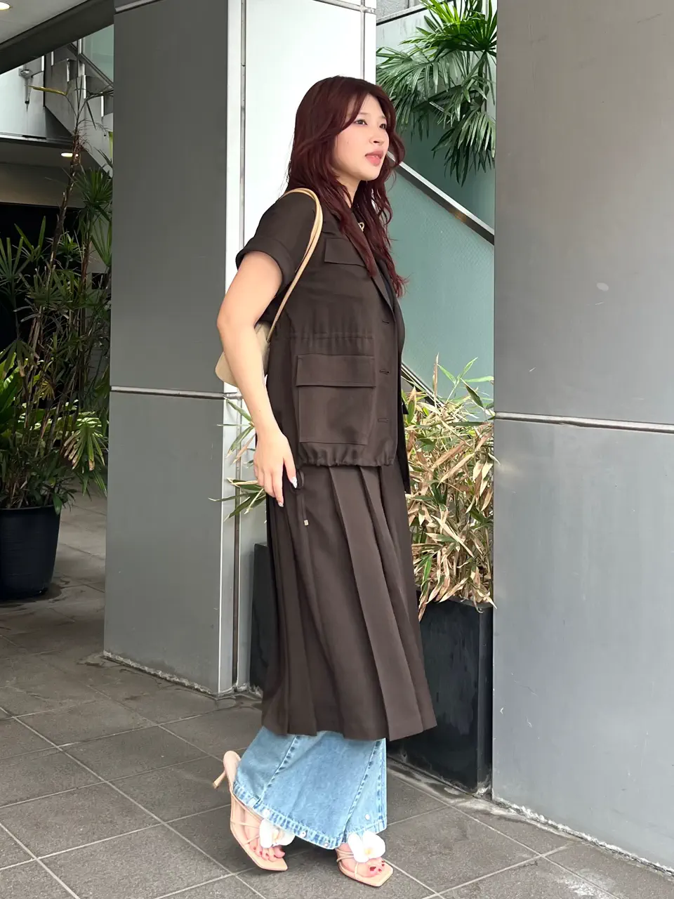 GRACE CONTINENTAL NORIA コーディネート画像