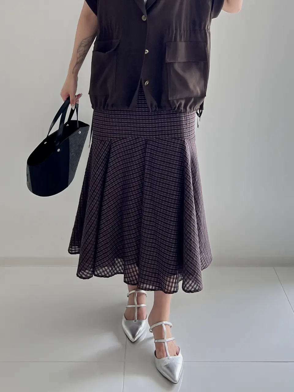 GRACE CONTINENTAL NORIA コーディネート画像