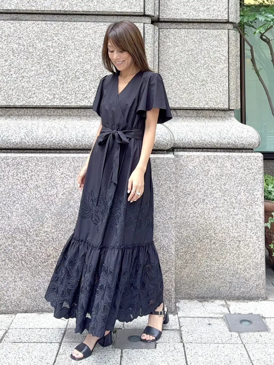 GRACE CONTINENTAL yukimi yonee コーディネート画像