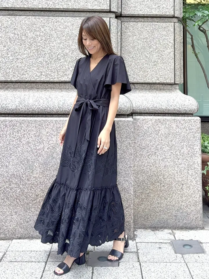 GRACE CONTINENTAL yukimi yonee コーディネート画像