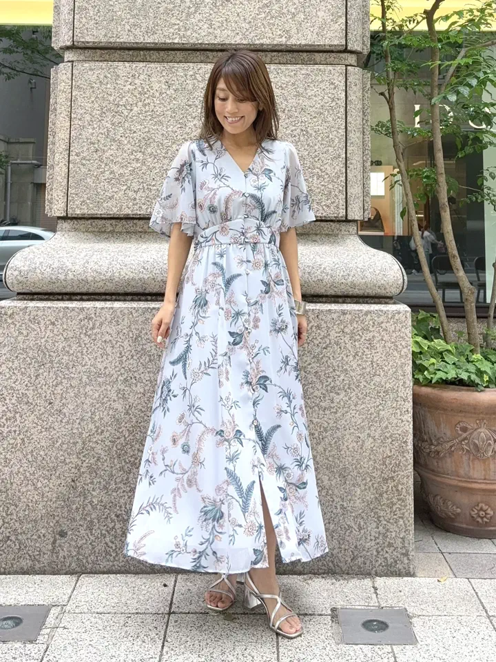 GRACE CONTINENTAL yukimi yonee コーディネート画像