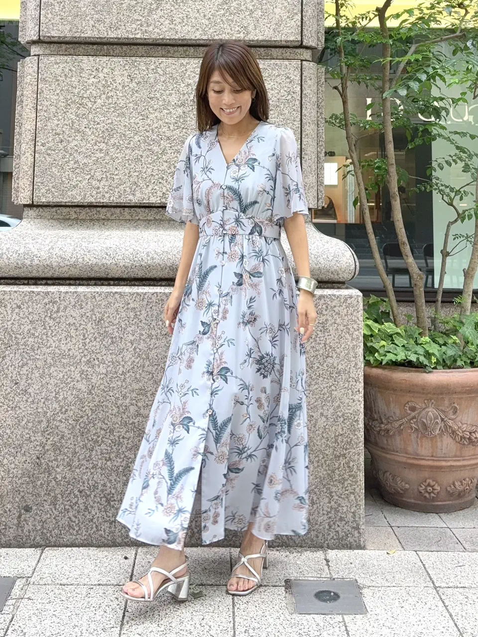 GRACE CONTINENTAL yukimi yonee コーディネート画像