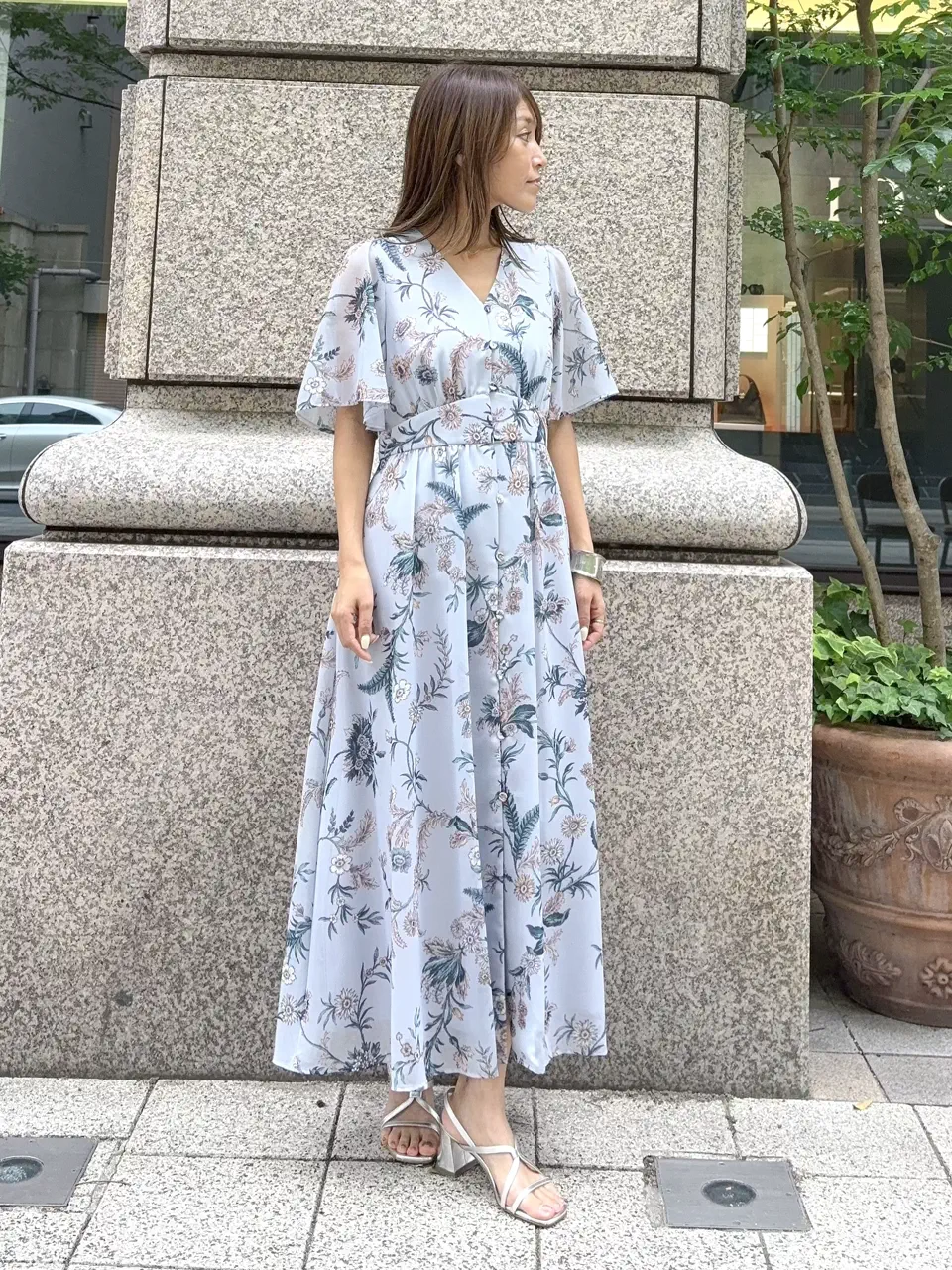 GRACE CONTINENTAL yukimi yonee コーディネート画像