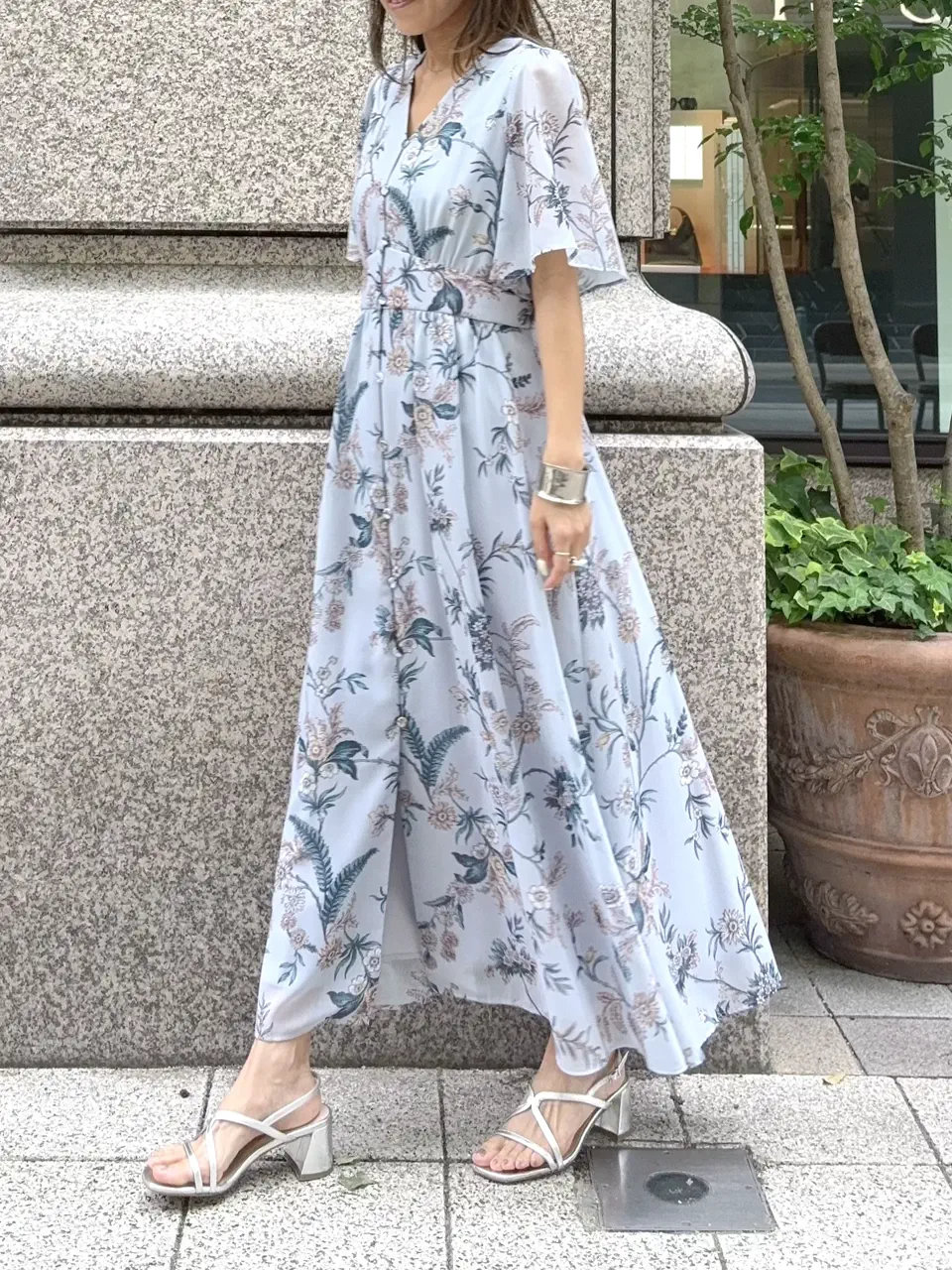 GRACE CONTINENTAL yukimi yonee コーディネート画像