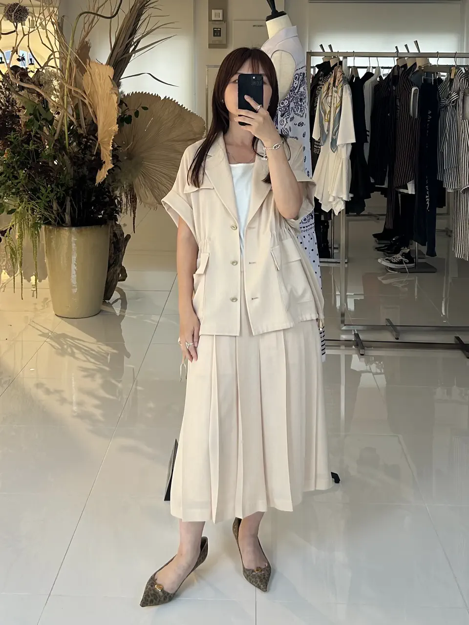 GRACE CONTINENTAL 古川温子 コーディネート画像