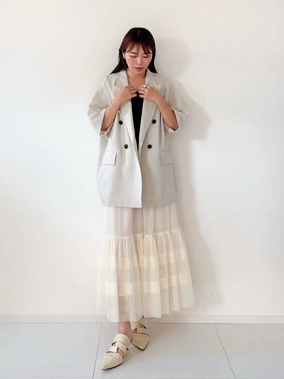 GRACE CONTINENTAL 古川温子 コーディネート画像