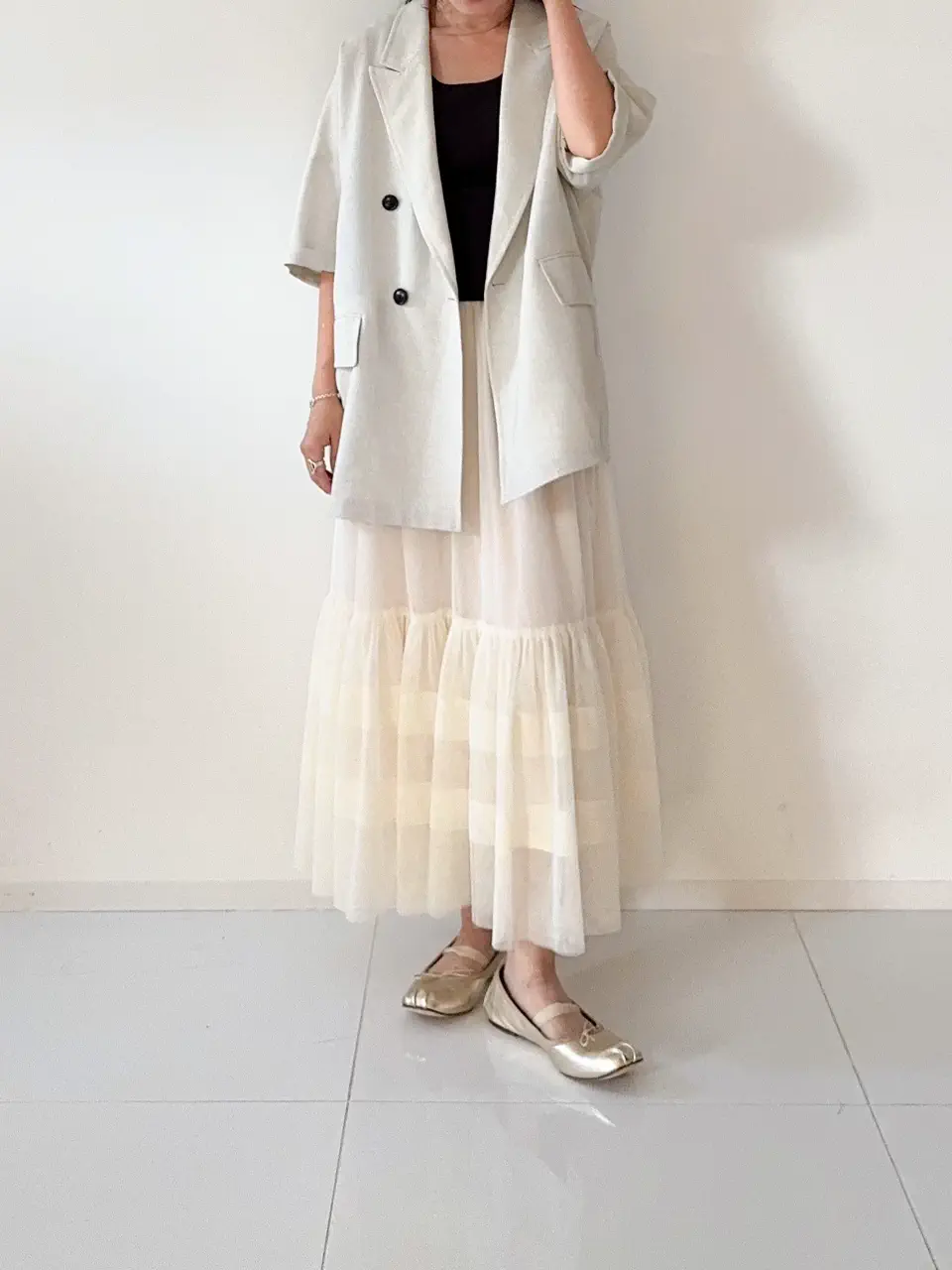 GRACE CONTINENTAL 古川温子 コーディネート画像