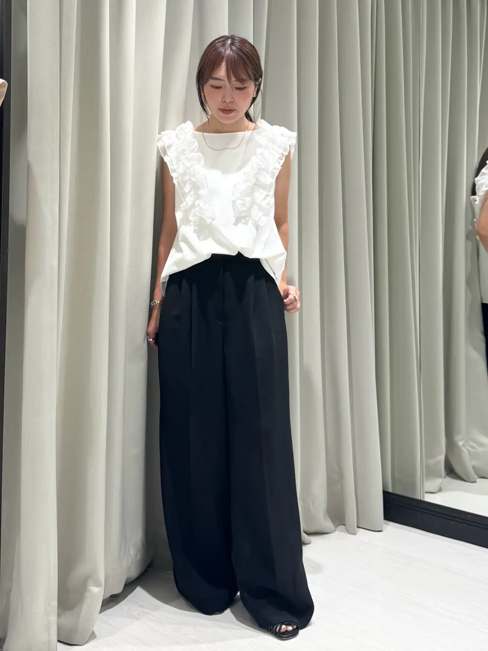  古川温子 コーディネート画像