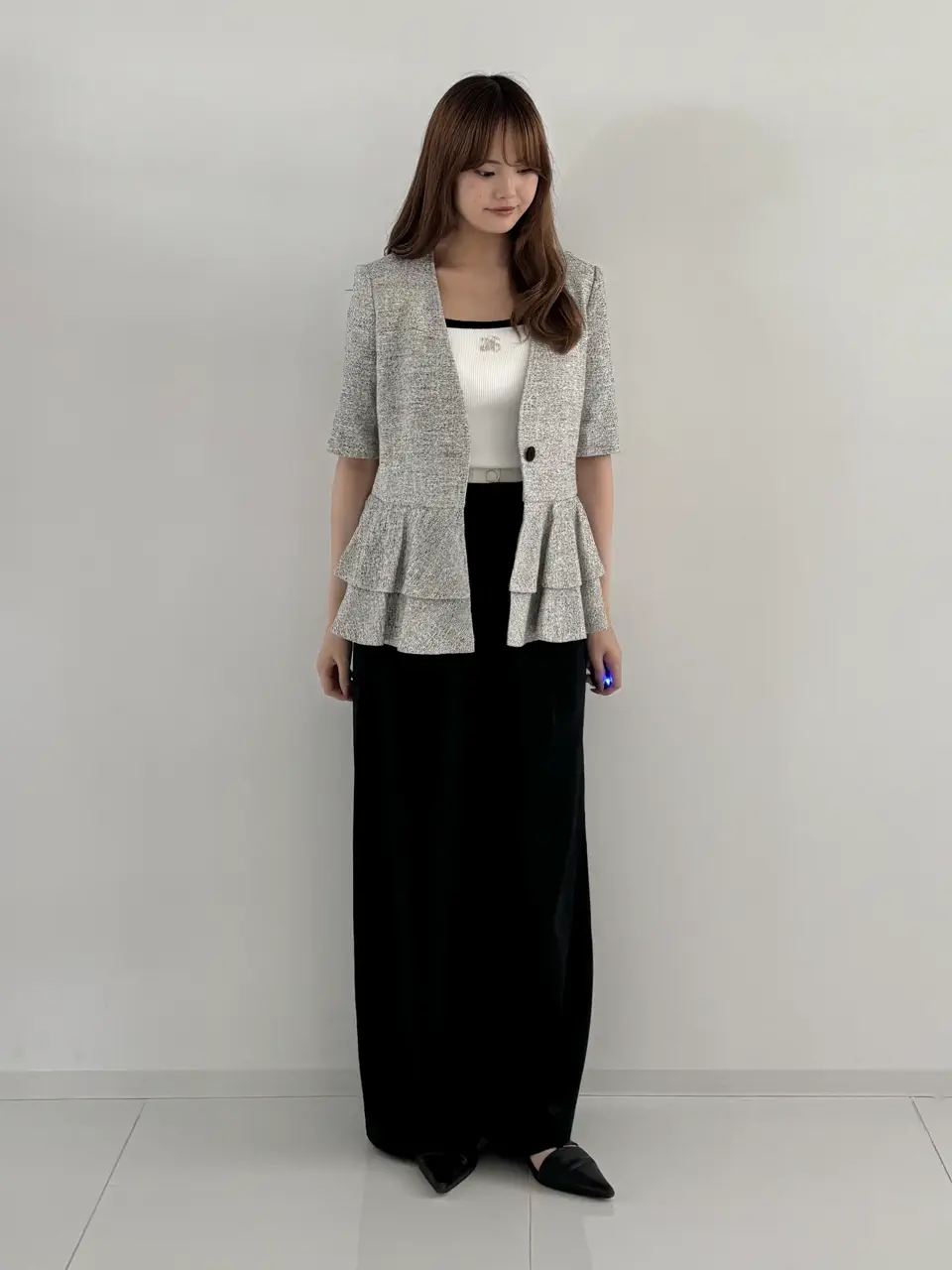 GRACE CONTINENTAL miyuki adachi コーディネート画像
