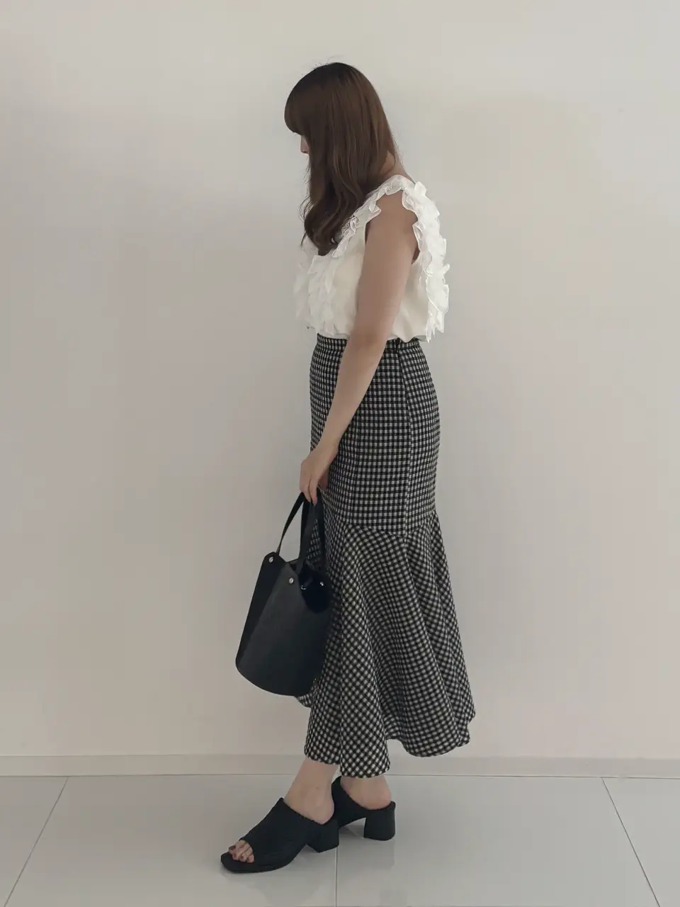 GRACE CONTINENTAL miyuki adachi コーディネート画像