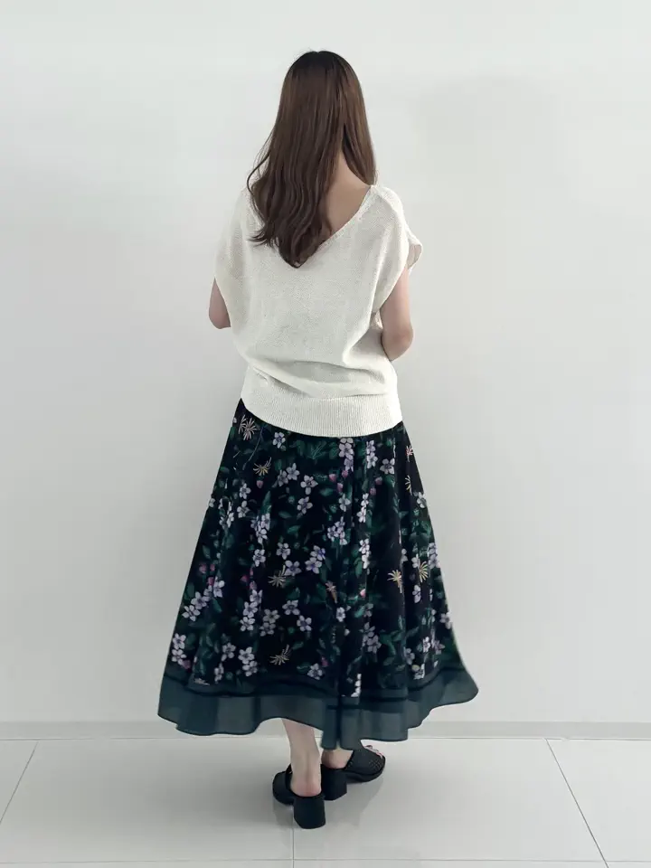 GRACE CONTINENTAL miyuki adachi コーディネート画像