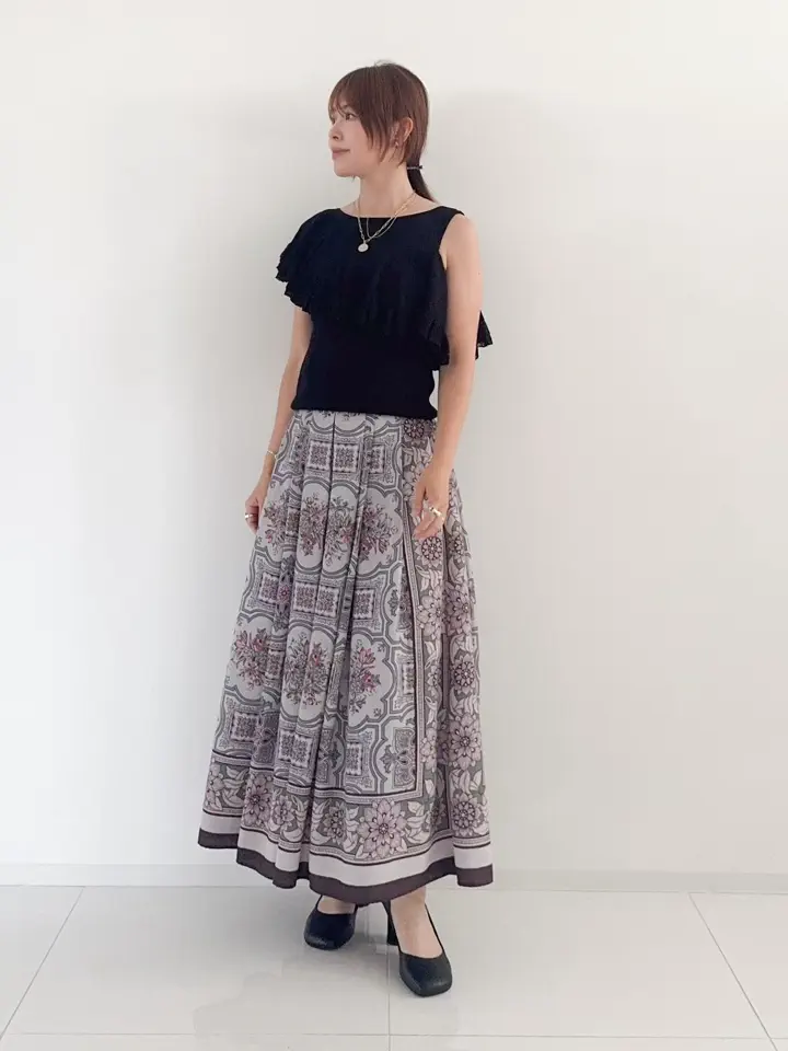 GRACE CONTINENTAL 古川温子 コーディネート画像