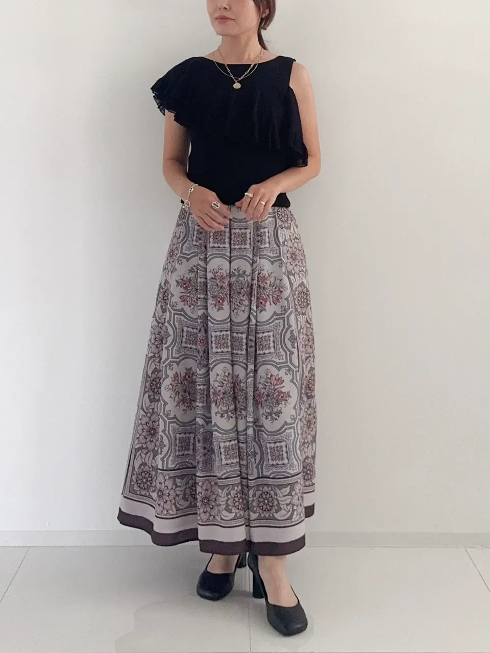 GRACE CONTINENTAL 古川温子 コーディネート画像